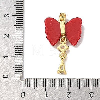 Real 18K Gold Plated Rack Plating Brass Pendants KK-Q009-06G-02-1