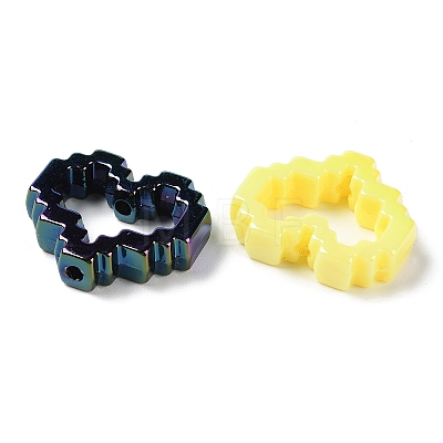 UV Plated Acrylic Beads SACR-G034-02-1