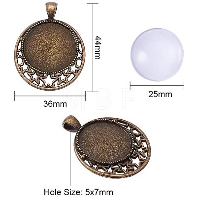 DIY Pendant Jewelry DIY-PH0020-02-1