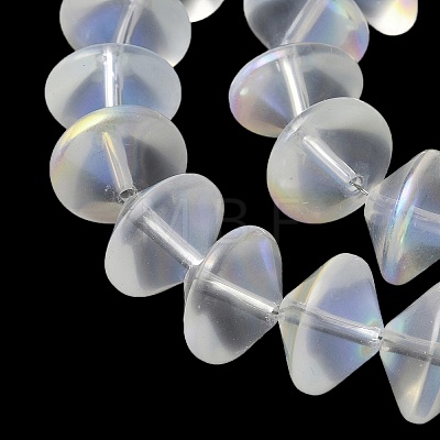 Electroplate Glass Beads Strands EGLA-G038-01A-AB02-1