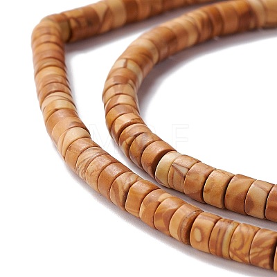Natural Wood Lace Stone Beads Strands G-A201-A03-1
