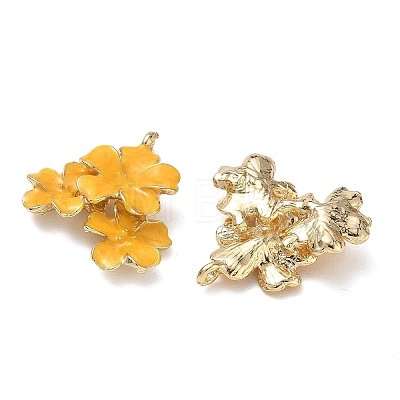 Alloy with Enamel Pendants AL-CBAE84A-05G-01-1