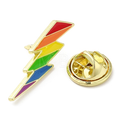Pride Rainbow Enamel Pins JEWB-Z011-01B-G-1