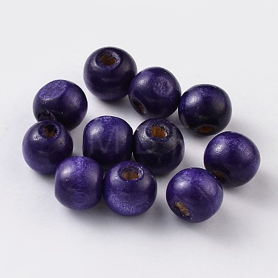 Maple Wood Beads TB12mmY-18-LF-1