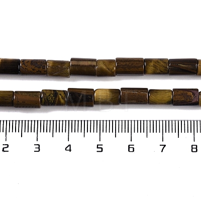 Natural Tiger Eye Beads Strands G-C128-A21-01-1