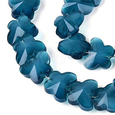 Opaque Glass Beads Strands GLAA-N073-01H-1