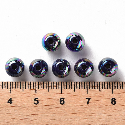 Opaque Acrylic Beads MACR-S370-D8mm-A19-1