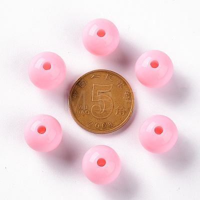 Opaque Acrylic Beads X-MACR-S370-C12mm-A01-1