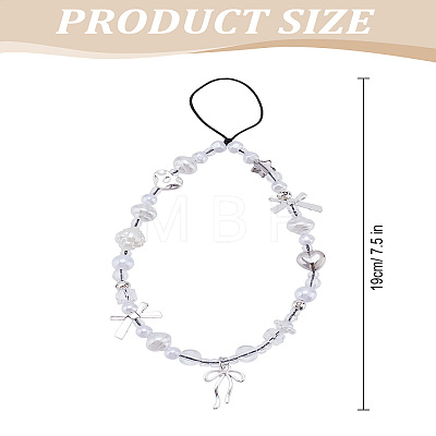 1Pc PVC Mobile Straps for Women HJEW-LP0001-24-1