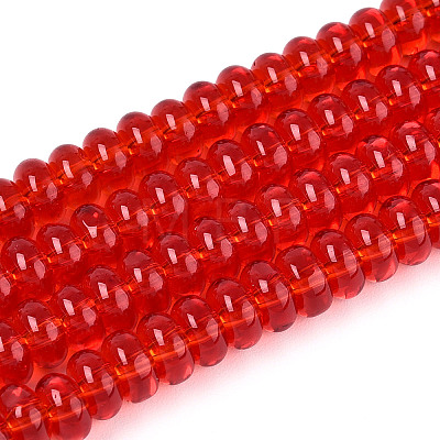 Transparent Glass Beads Strands GLAA-ZX008-6mm-19C-1