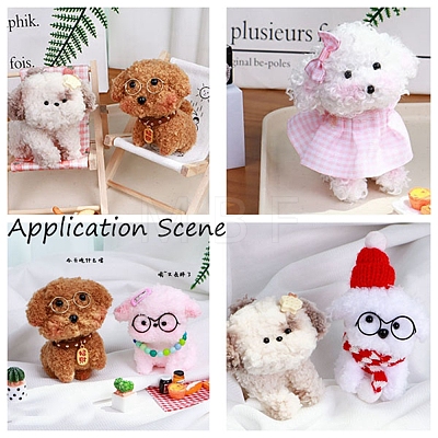 Polyester Plush Sticks LS-DIY-Z031-01D-1