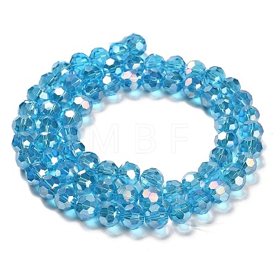 Transparent Glass Beads EGLA-A035-T10mm-B08-1