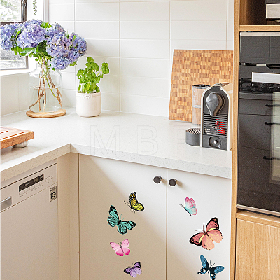 3 Sheets 3 Styles PVC Waterproof Decorative Stickers DIY-WH0404-004-1
