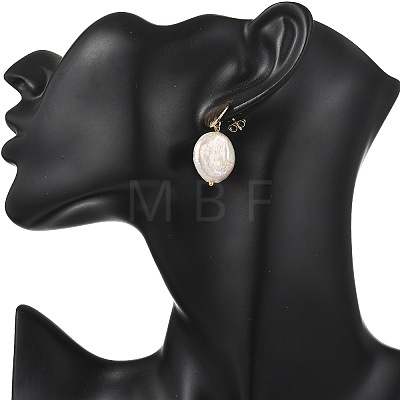 Natural Keshi Pearl Stud Dangle Earrings EJEW-JE07133-01-1
