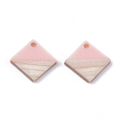 Resin & Wood Pendants RESI-S358-31A-1