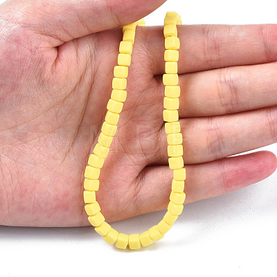 Handmade Polymer Clay Beads Strands CLAY-N008-061-07-1