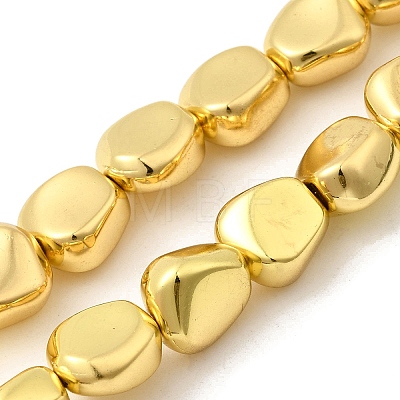 Electroplate Glass Beads Strands EGLA-F166-06G-1