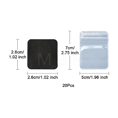 20Pcs Anti-Tarnish Strip Tabs AJEW-YW0001-15A-1