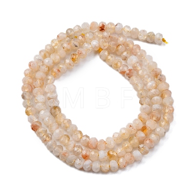 Natural Citrine Beads Strands G-A097-C04-01A-1