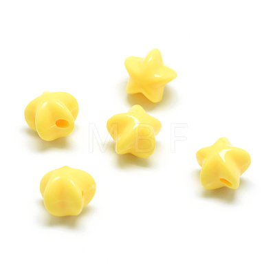 Opaque Acrylic Beads MACR-S830-04A-1