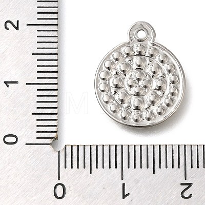 304 Stainless Steel Pendant Rhinestone Settings STAS-I310-21P-1