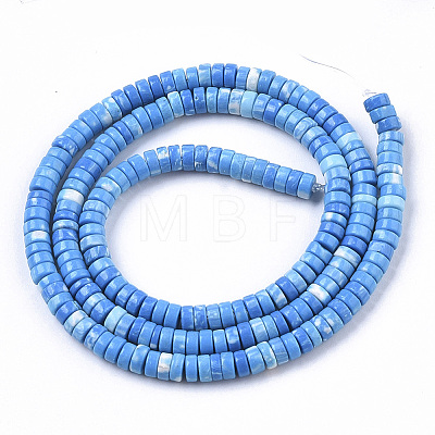 Synthetic Turquoise Beads Strands TURQ-N215-01F-1
