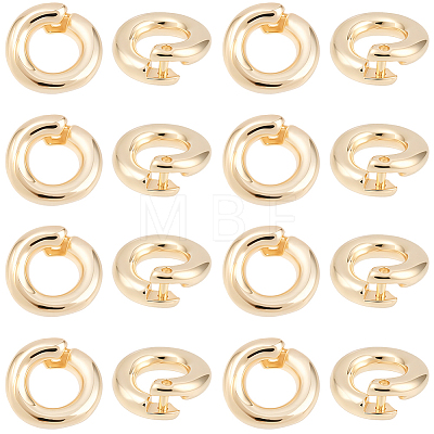 20Pcs Brass Open Jump Rings KK-BBC0023-10A-1
