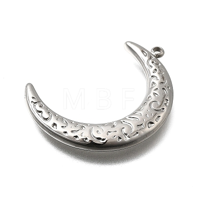 304 Stainless Steel Pendants STAS-Z163-09P-1