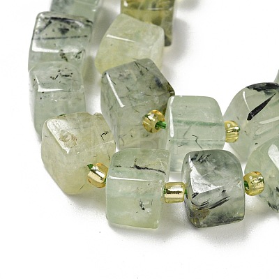 Natural Prehnite Beads Strands G-G053-B12-01C-1