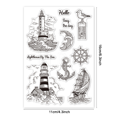 Custom PVC Plastic Clear Stamps DIY-WH0448-0240-1