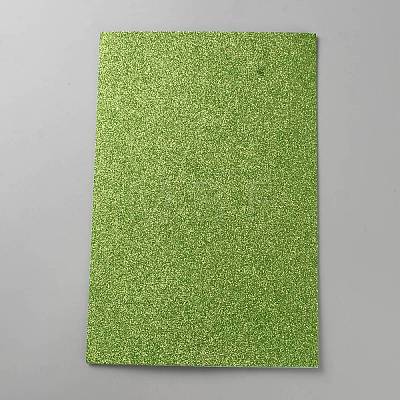 Rectangle EVA Glitter Foam Sheets DIY-WH0671-009A-1