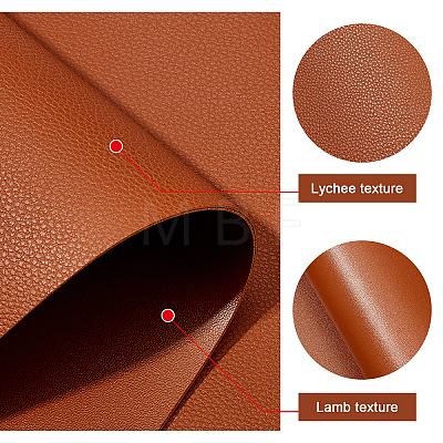 Imitation Leather Fabric DIY-WH0221-25C-1