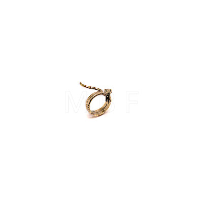 Snake Wrap Cuff Ring RJEW-WH0001-05-1