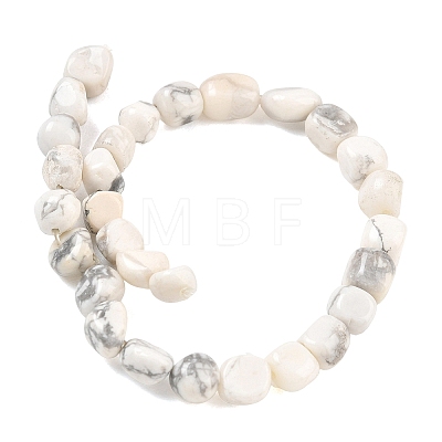 Natural Howlite Beads Strands GG-CBA9392-10-1