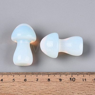 Opalite Mushroom Display Decorations G-Q602-03T-1