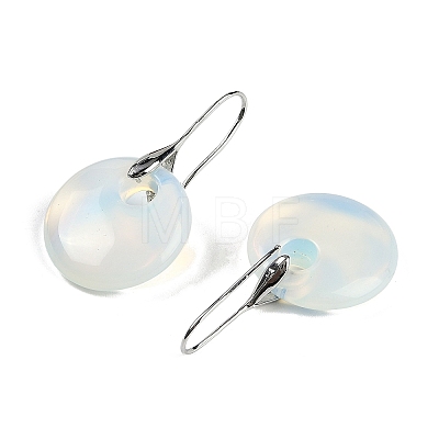 Opalite Dangle Earrings EJEW-C119-01P-07-1