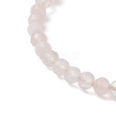 Natural Gemstone Beaded Cuff Bangles BJEW-JB13326-1
