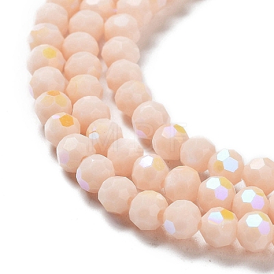Opaque Glass Beads Strands EGLA-A035-P4mm-L05-1