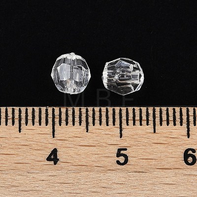 Transparent Acrylic Beads OACR-Q015-03B-1