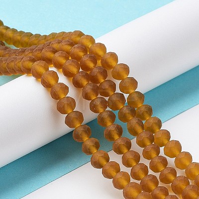 Transparent Glass Beads Strands EGLA-A034-T3mm-MD02-1