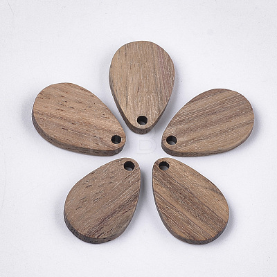 Walnut Wood Pendants WOOD-S054-03-1