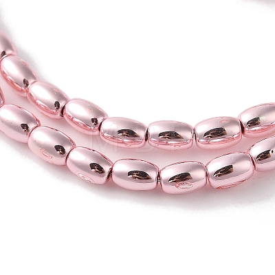 Electroplate Beads Strands X-EGLA-H104-02G-1