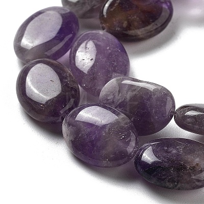 Natural Amethyst Beads Strands G-P528-M16-01-1