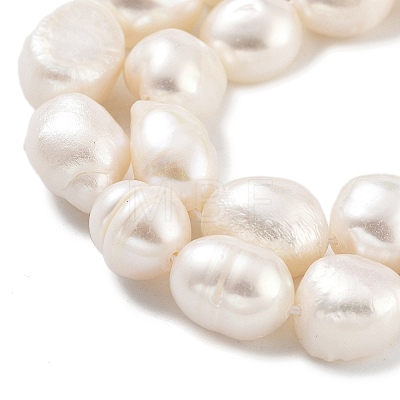 Natural Cultured Freshwater Pearl Beads Strands PEAR-P062-30B-1