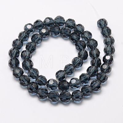 Imitation Austrian Crystal Bead Strands G-M181-10mm-20A-1