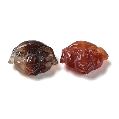 Natural Carnelian Beads G-Q007-01-1