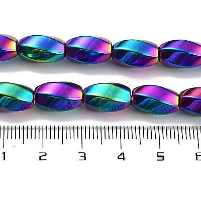 Synthetic Non-magnetic Hematite Beads Strands G-P545-G02-01B-1