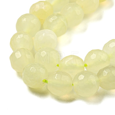 Natural New Jade Beads Strands G-E571-A03-02-1