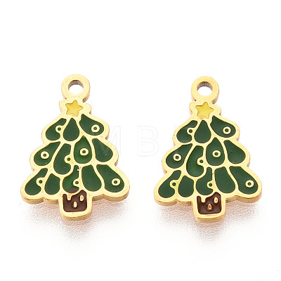304 Stainless Steel Charms STAS-N112-01C-G-1