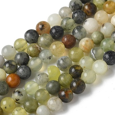 Natural New Jade Beads Strands LS-G-F591-16-5MM-1